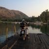 Motorradtour konispol-bundrit-wooden-ferry-- photo